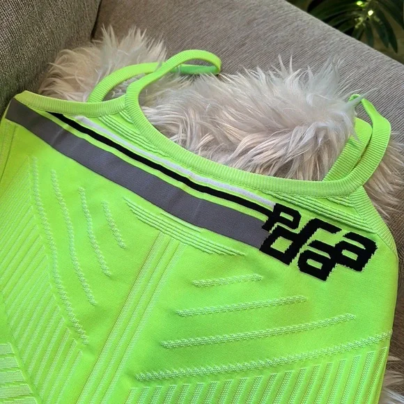 Prada Intarsia stretch bodysuit in green - Picture 2 of 10